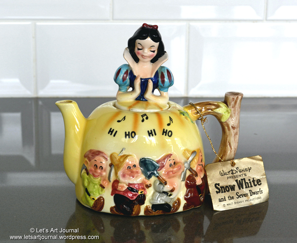 Disney Snow White and The Seven Dwarfs I'm Wishing Ceramic Teacup